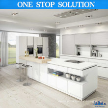 Pole White High Gloss Kitchen Cabinet